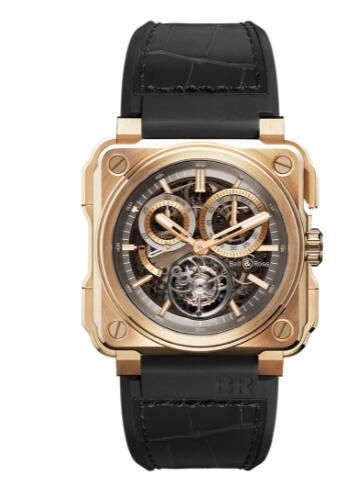 Review Bell and Ross BR X1 Tourbillon Replica Watch BR-X1 TOURBILLON ROSE GOLD BRX1-CHTB-PG - Click Image to Close