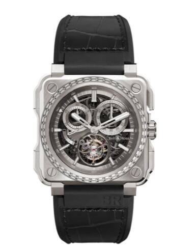 Review Bell and Ross BR X1 Tourbillon Replica Watch BR-X1 TOURBILLON TITANIUM DIAMONDS BRX1-CHTB-TI-D - Click Image to Close