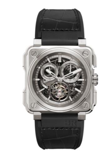 Review Bell and Ross BR X1 Tourbillon Replica Watch BR-X1 TOURBILLON TITANIUM BRX1-CHTB-TI - Click Image to Close