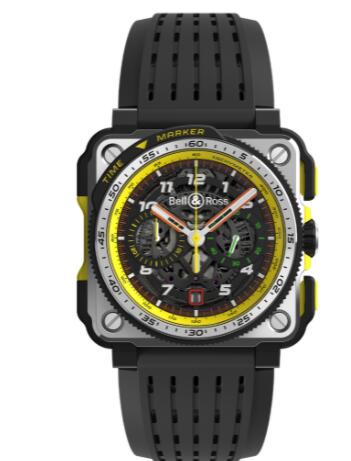 Review Bell and Ross BR X1 Chronograph Replica Watch BR-X1 R.S.19 BRX1-RS19/SRB - Click Image to Close