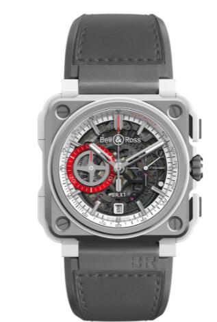 Review Bell and Ross BR X1 Chronograph Replica Watch BR-X1 WHITE HAWK BRX1-WHC-TI - Click Image to Close