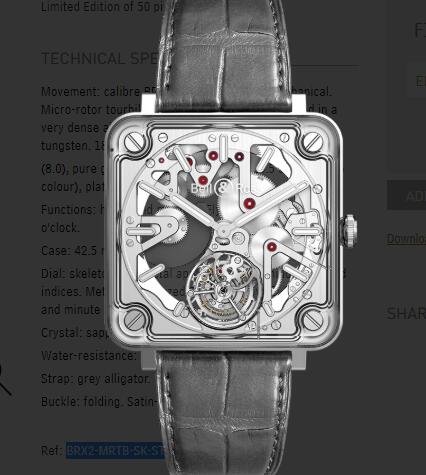 Review Bell and Ross BR X2 Replica Watch BR-X2 SKELETON TOURBILLON MICRO ROTOR BRX2-MRTB-SK-ST
