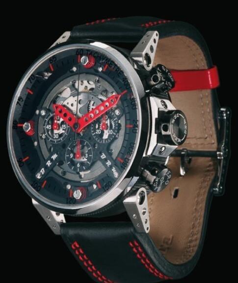 Review B.R.M Watches Replica Watch B.R.M CT-48-AR CT-48 Dark Grey PVD Titanium