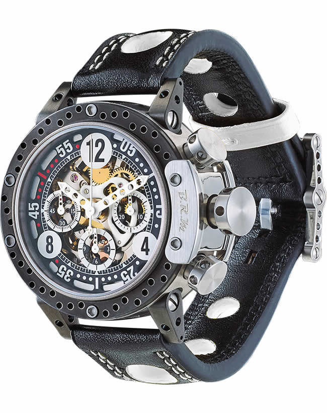 Review BRM Watches for Men BRM DDF12-44-SQ-AB Chronograph DDF12-44-SQ-AB