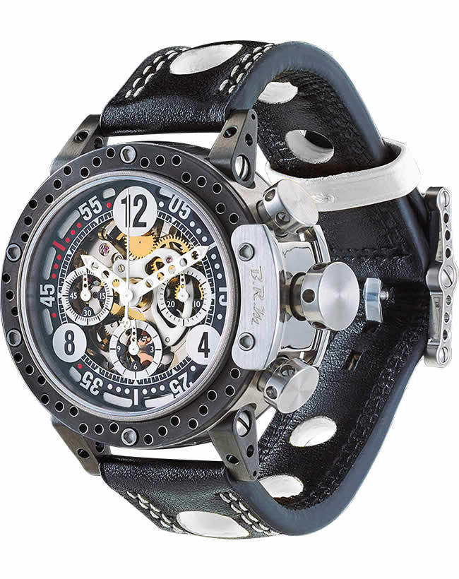 Review BRM Watches for Men BRM DDF12-44-SQ-AB Chronograph DDF12-44-SQ-AB - Click Image to Close