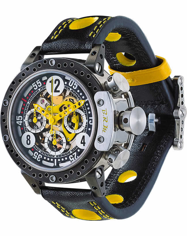 Review BRM Watches for Men BRM DDF12-44-SQ-AJ Chronograph DDF12-44-SQ-AJ