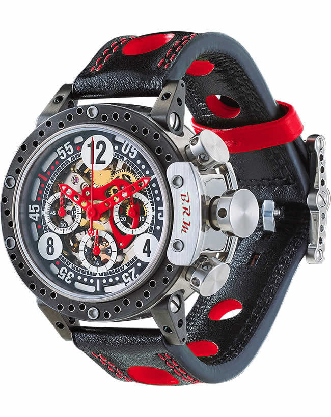 Review BRM Watches for Me BRM DDF12-44-SQ-AR Chronograph DDF12-44-SQ-AR - Click Image to Close