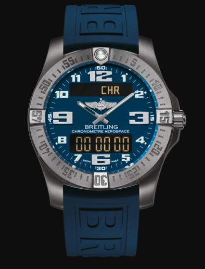 Review Replica Breitling Aerospace EVO Titanium - Blue E7936310/C869/158S/A20SS.1 Watch