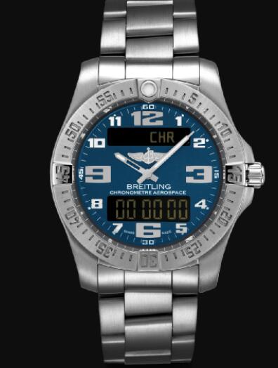 Review Replica Breitling Aerospace EVO Titanium - Blue E79363101C1E1 Watch - Click Image to Close