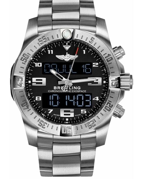 Review Replica Breitling Exospace B55 Titanium - Black EB5510H11B1E1 Watch