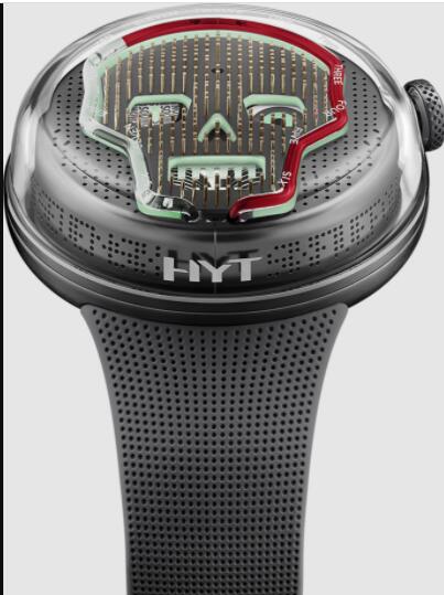 Review HYT SOONOW DROP Two limited edition Replica Watch H02354-A
