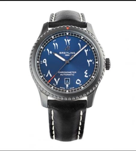 Review Breitling Aviator 8 Automatic 41 Blacksteel Middle East Limited Edition Replica Watch M173154A1C1X2