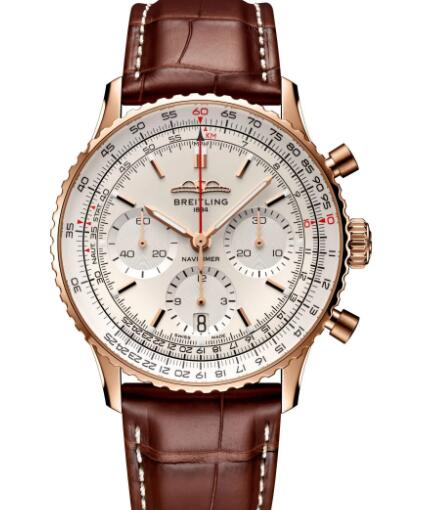 Review 2022 Breitling Navitimer B01 Chronograph 41 Replica Watch RB0139211G1P1 - Click Image to Close