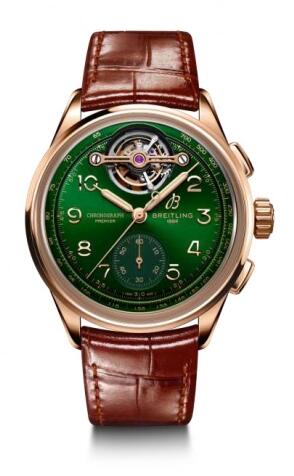 Review Breitling Premier Heritage B21 Chronograph Tourbillon Bentley Replica Watch RB21201A1L1P1 - Click Image to Close