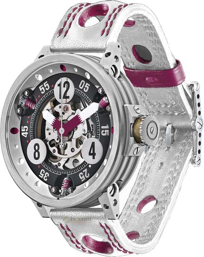 Review BRM RG 46 RACING Replica Watch BRM RG-46 Team Qatar RG-46-TEAM-QATAR-V1B