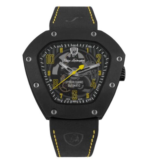 Review Tonino Lamborghini SPYDERLEGGERO SKELETON AUTOMATIC WATCH TLF-T06-3 Replica - Click Image to Close