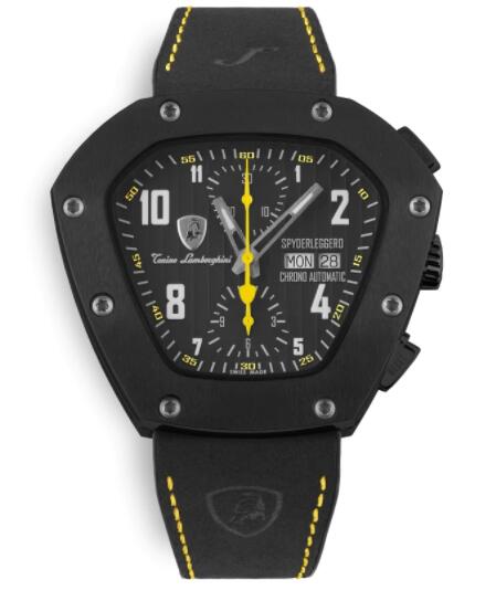 Review Tonino Lamborghini SPYDERLEGGERO CHRONO AUTOMATIC WATCH TLF-T07-3 Replica - Click Image to Close