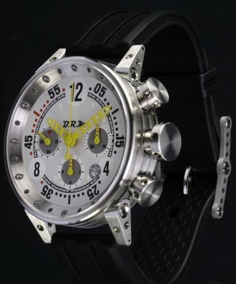 Review Replica B.R.M Watch V12-44-BG-AJ V12-44-BG-AJ Brushed Stainless Steel