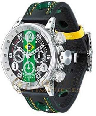 Review BRM 12-44 BRAZILIAN FLAG Replica Watch V12-44-GT-CBRE-AG - Click Image to Close