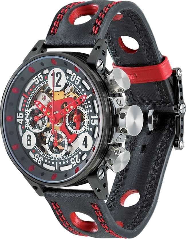 Review BRM V-12 watches for sale B.R.M V12-44-SPORT - Click Image to Close