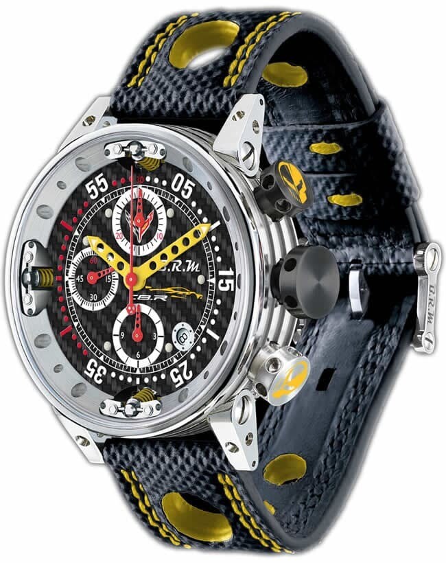 Review BRM Corvette C.8R V12-46 Replica Watch V1246SACOR-C8R - Click Image to Close