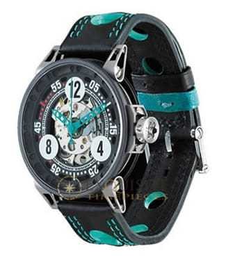 Review BRM Watches for Men BRM V12-44 Blue Triplettes Limited Edition V6-44BLT-ABR - Click Image to Close