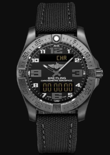 Review Replica Breitling Aerospace EVO DLC-Coated Titanium - Black V79363101B1W1 Watch - Click Image to Close