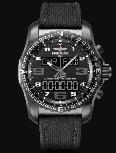 Review Replica Breitling Cockpit B50 DLC-Coated Titanium - Black VB5010221B1W1 Watch - Click Image to Close