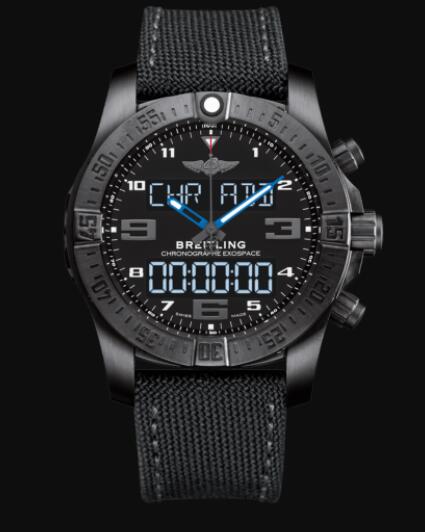 Review Replica Breitling Exospace B55 DLC-Coated Titanium - Black Watch VB5510H2/BE45/100W/M20BASA.1