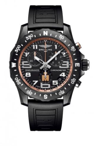 Review Breitling Endurance Pro Ironman Finisher Black Rubber Strap Replica Watch X823101B1B1S1 - Click Image to Close