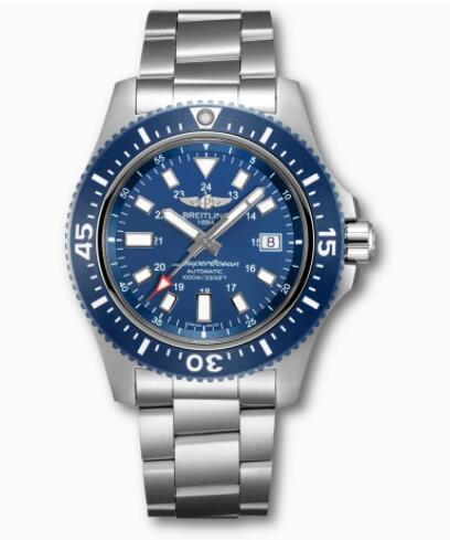 Review Breitling Superocean 44 Special Stainless Steel Blue Y17393161C1A1 Replica Watch - Click Image to Close